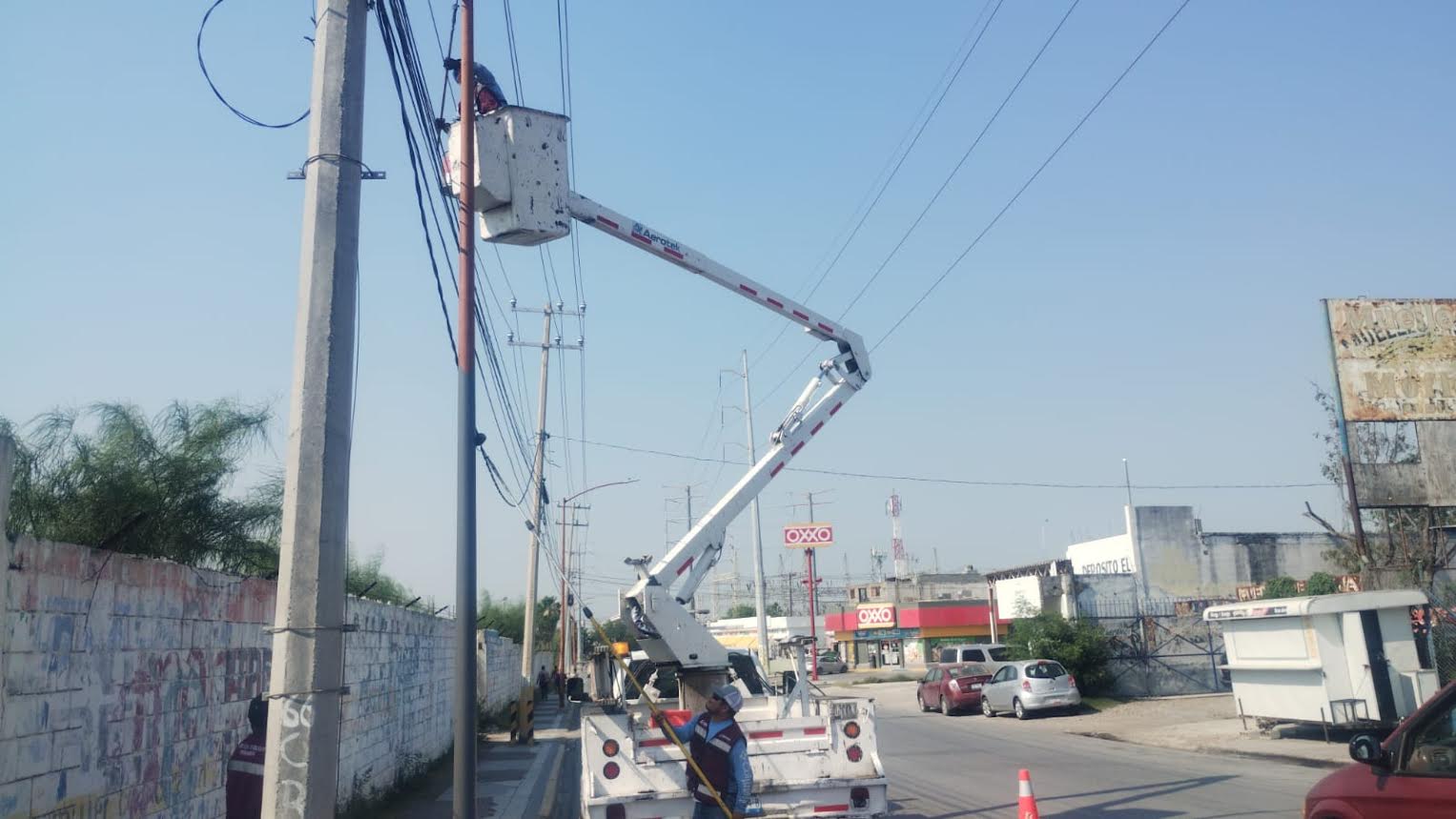 Mejora Gobierno de Carlos Peña Ortiz alumbrado público en Reynosa 