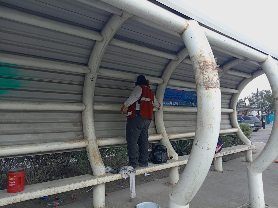 Mejoran Parabuses del transporte público en Reynosa