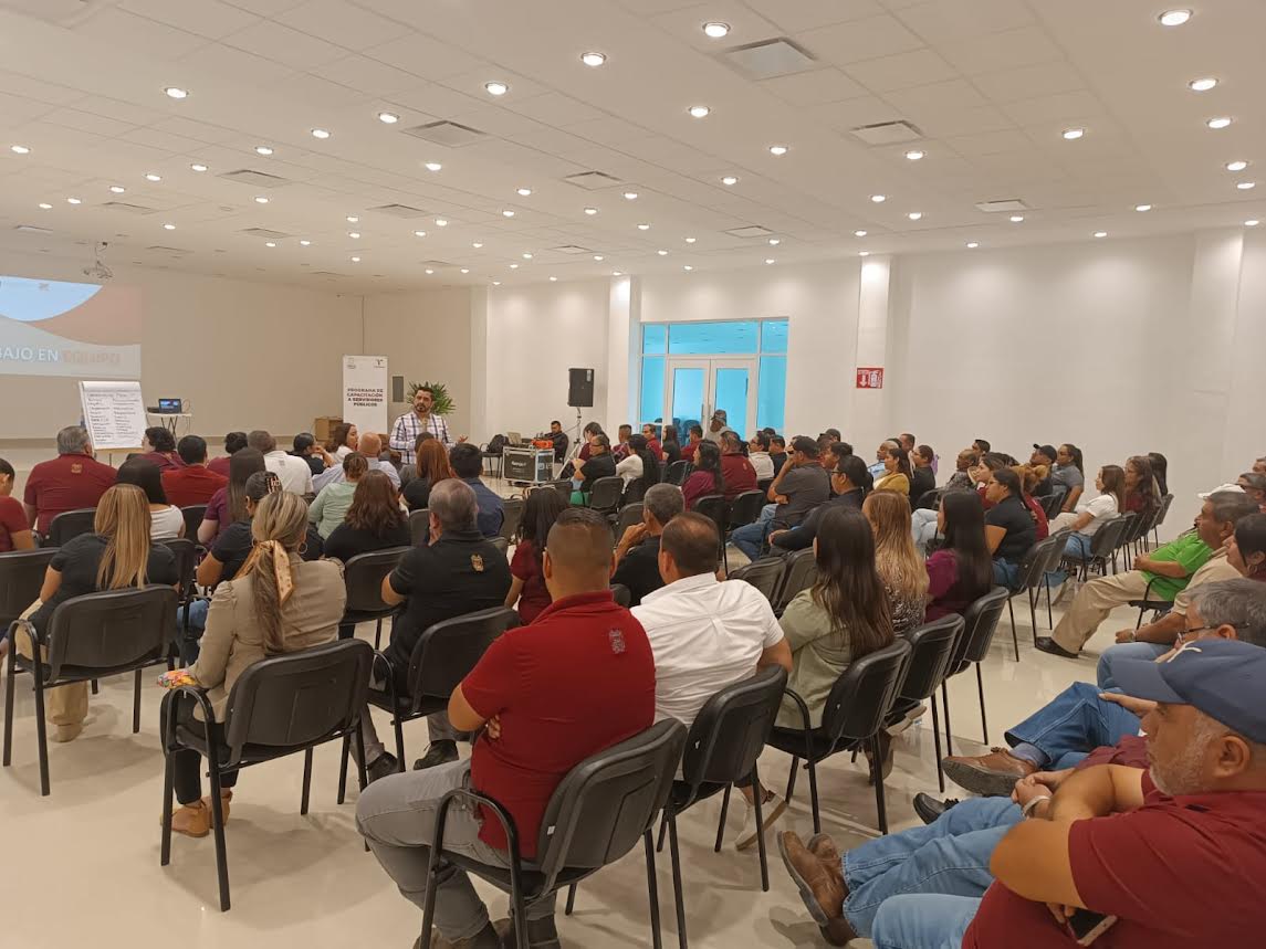 Imparte Secretaría del Trabajo taller “Trabajo en Equipo” a personal del Ayuntamiento de Nuevo Laredo