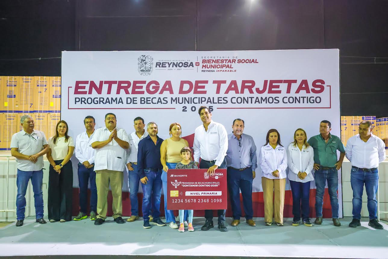 Impulsan Becas Municipales el éxito educativo en Reynosa 