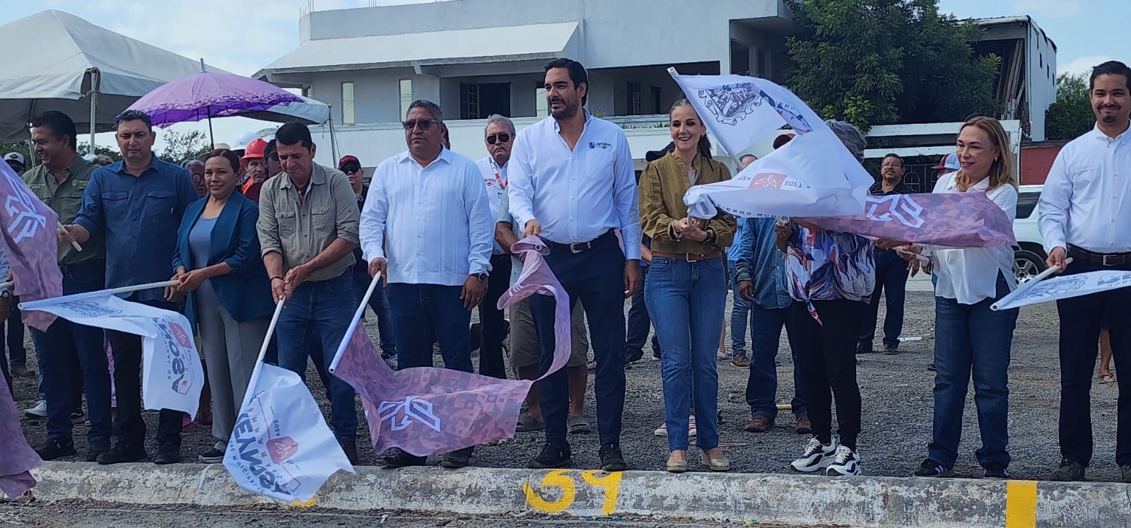 Reynosa avanza con obras que transforman: nueva vialidad en la Col. Ernesto Zedillo
