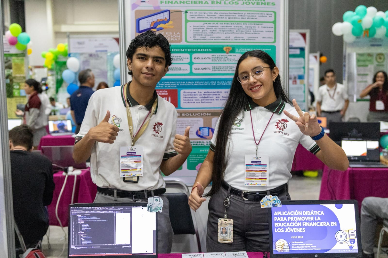 Reconocen a jóvenes talentos en la Feria de Ciencias e Ingenierías Tamaulipas 2025