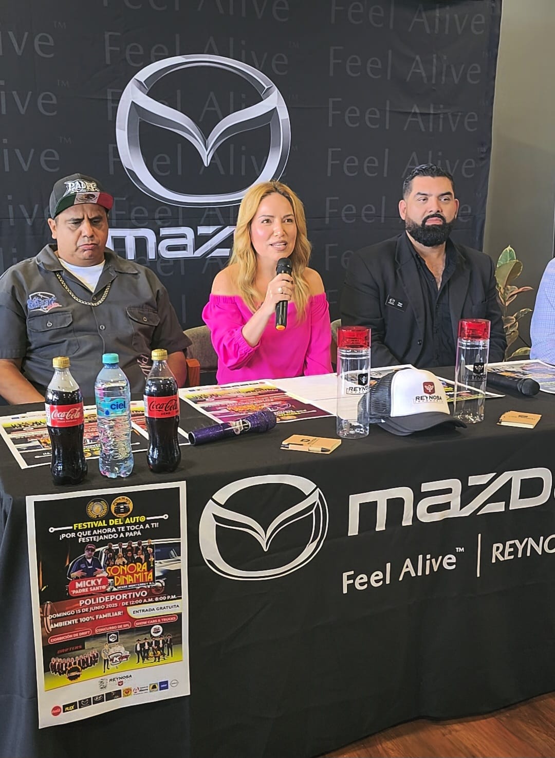 Carlos Peña invita a festejar a Papa en el Festival de Autos Reynosa 2025
