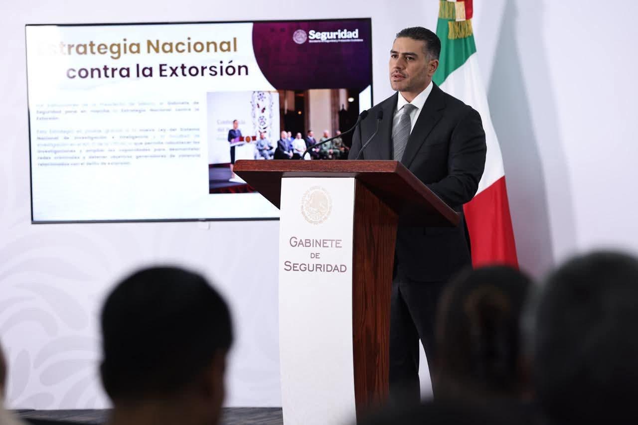 Gobierno de México lanza estrategia nacional contra extorsión