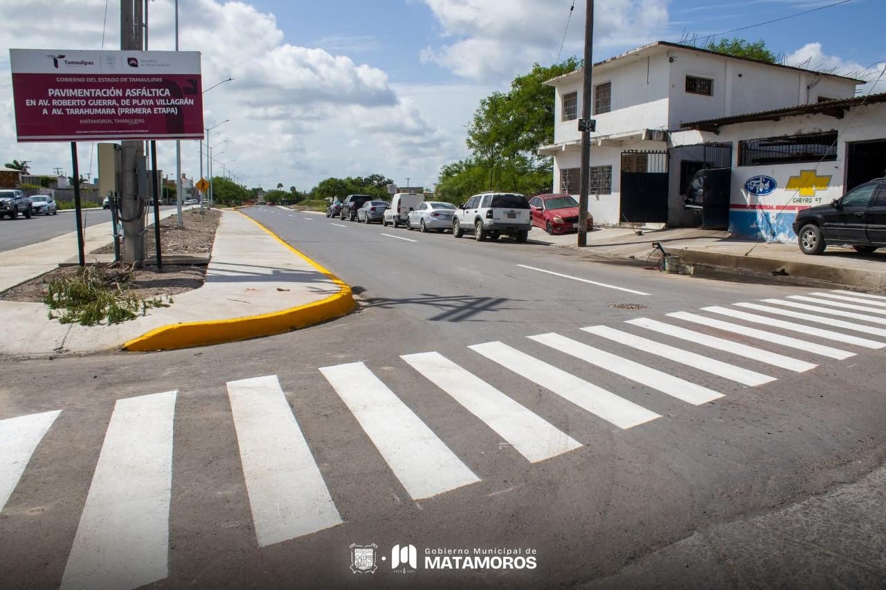 Supervisan obra de la Ampliación de la Avenida Roberto Guerra