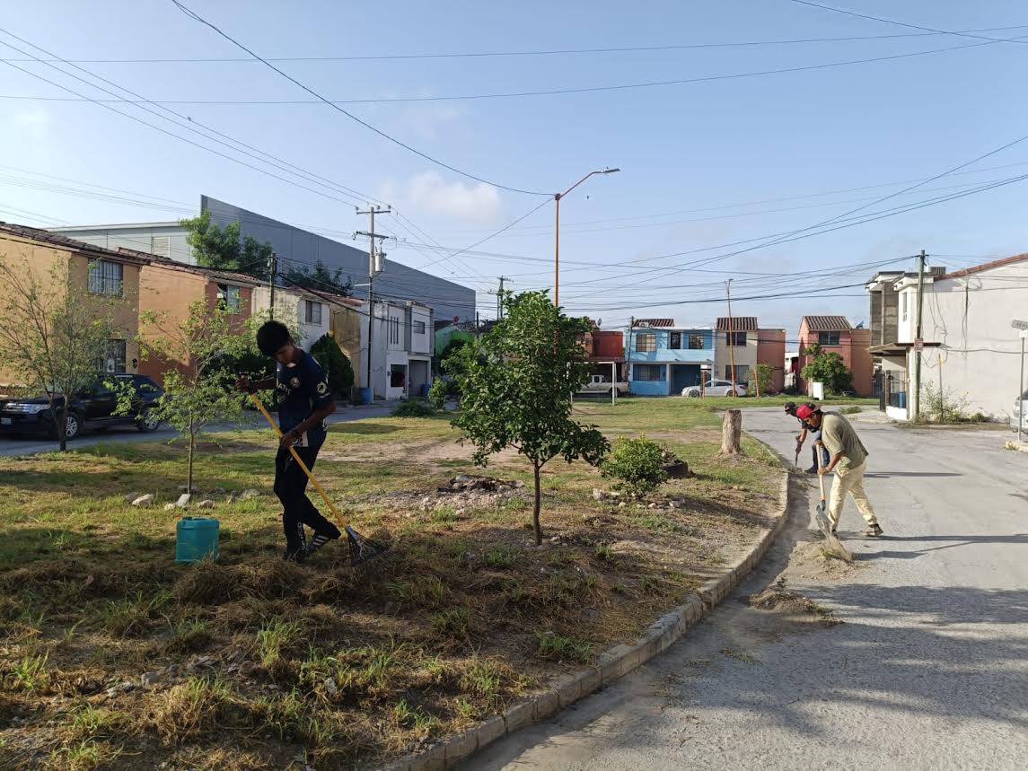 Imparable limpieza urbana en Reynosa
