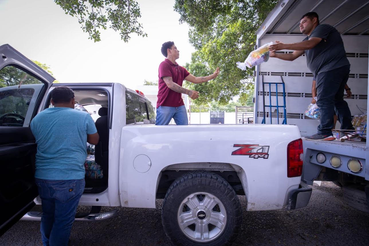 Continúa DIF Tamaulipas enviando ayuda humanitaria a zonas afectadas por lluvias e inundaciones
