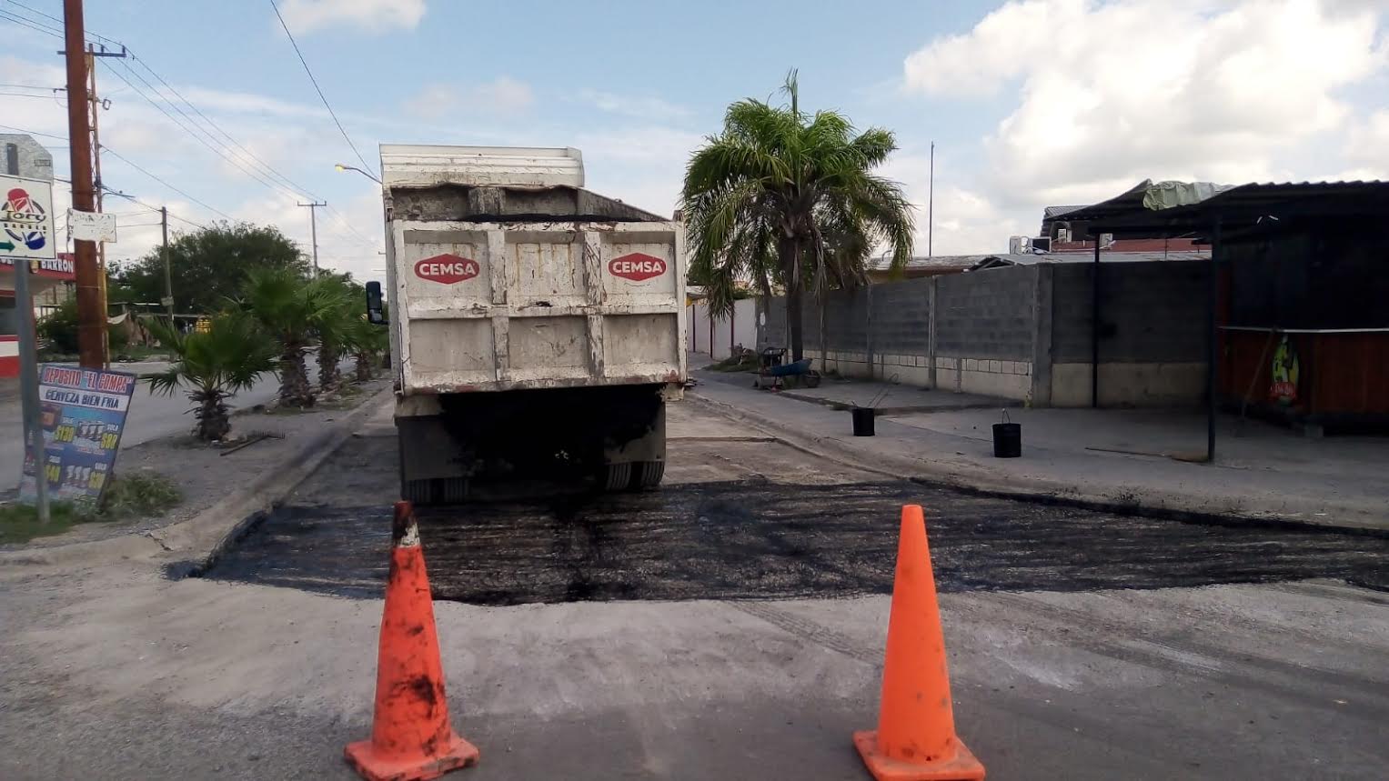 Intensifica Gobierno de Reynosa reparación de vialidades 