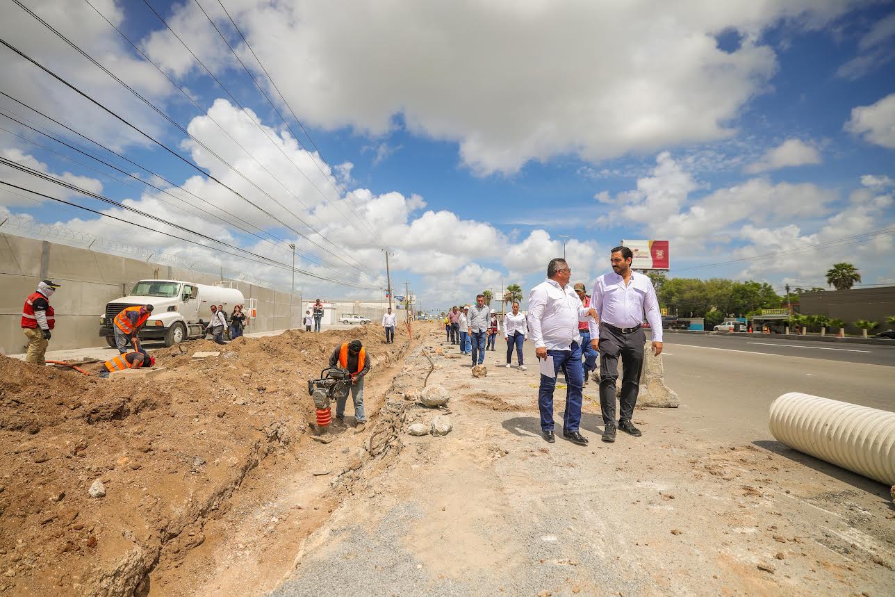 Trabaja Alcalde Carlos Peña Ortiz por mejores vialidades para Reynosa