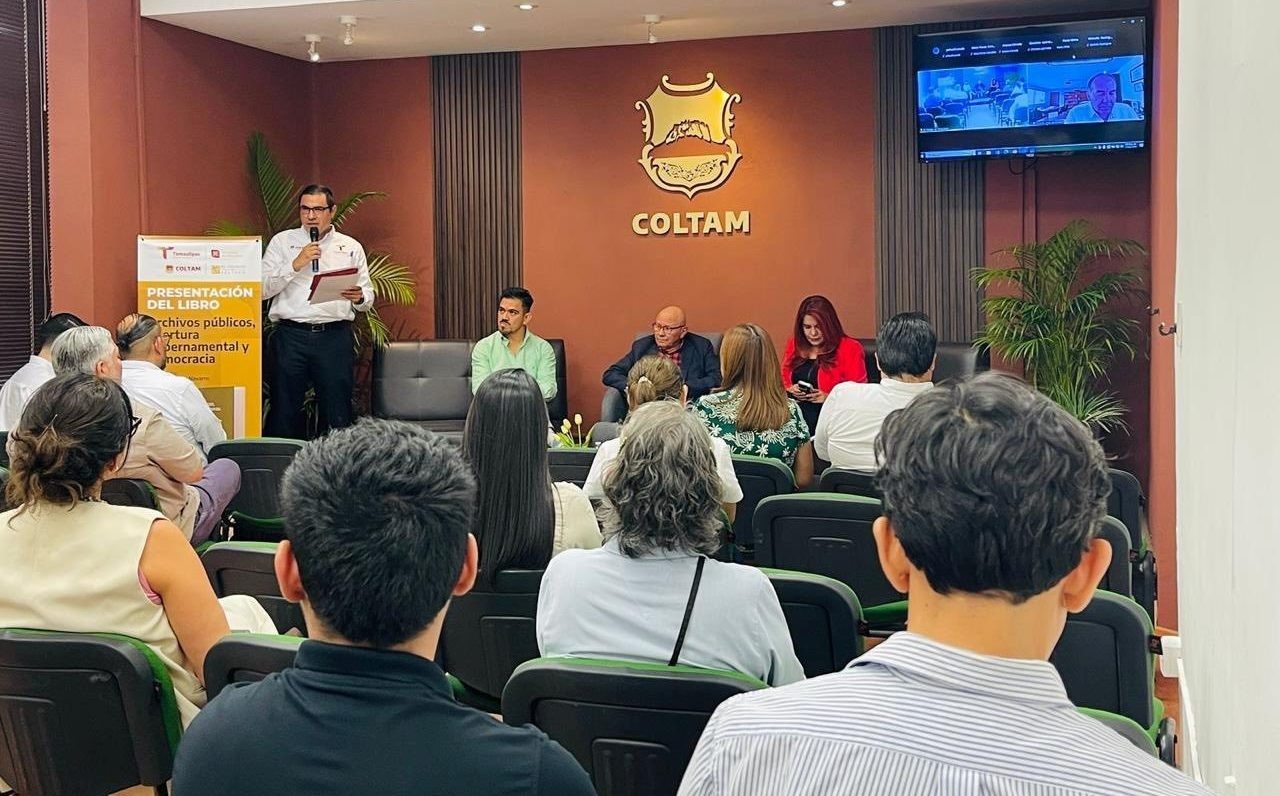 Presenta El Colegio de Tamaulipas libro sobre procesos democráticos, acceso a la información y protección de datos