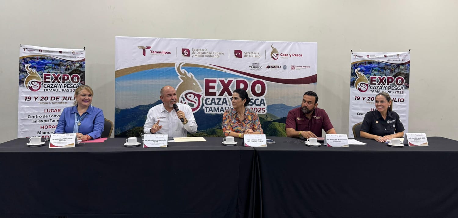 Consolida Tamaulipas modelo sustentable con Expo de Caza y Pesca en Tampico